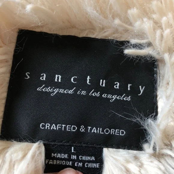 COAT FAUX FUR RARE! - Picture 10 of 12